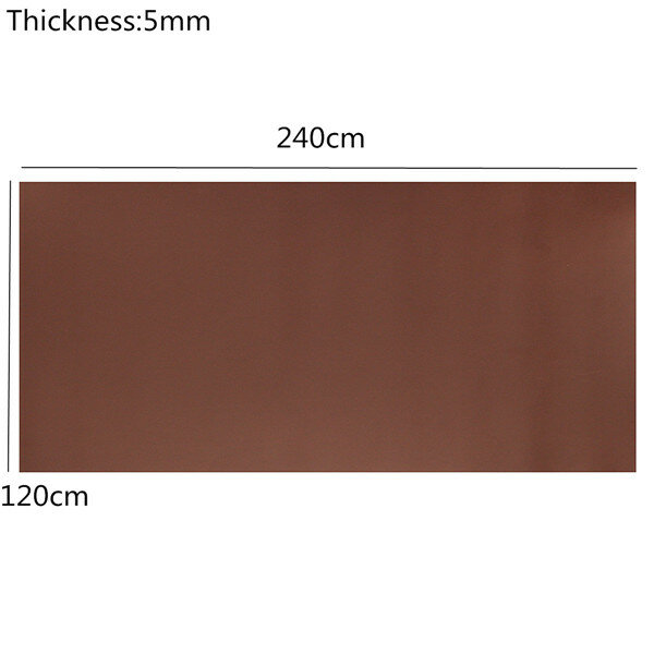 2400x1200x5mm Brown EVA Foam Boat Flooring Faux Teak Decking Sheet Pad COD