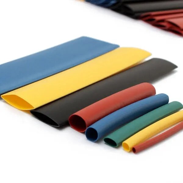 Soloop 328PCS 2:1 Polyolefin Halogen-Free Heat Shrink Tube Sleeving 5 Color 8 Size