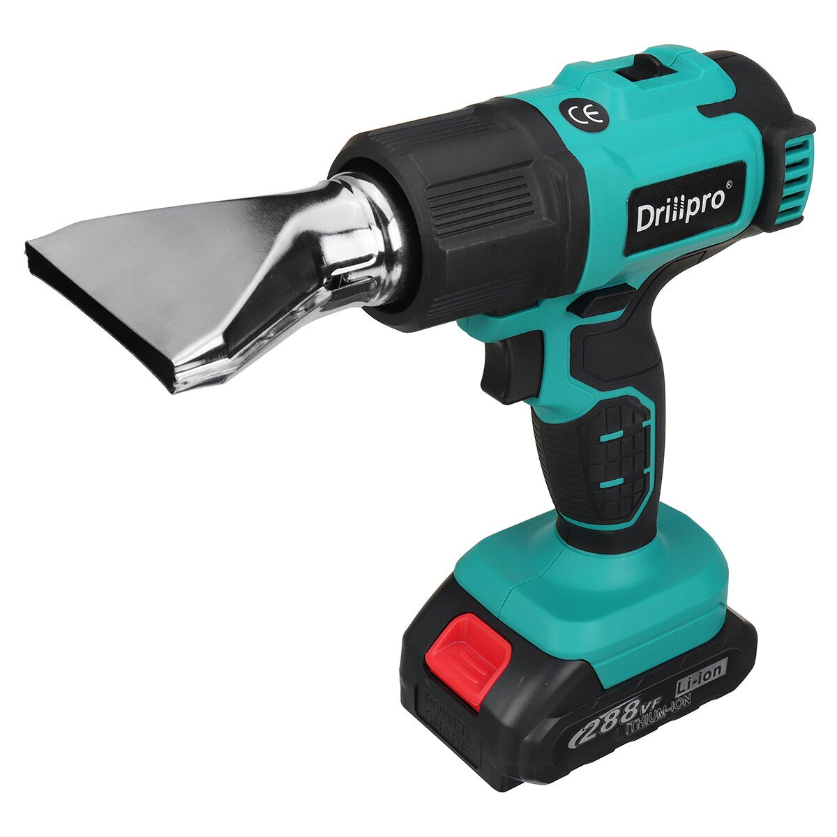 Drillpro 1500mAh 200W AU/US/EU Plug Eletric Hot Air Gun For Welding, Welding Pvc, Molding, Drying, Hot Loading, Paint Stripping,