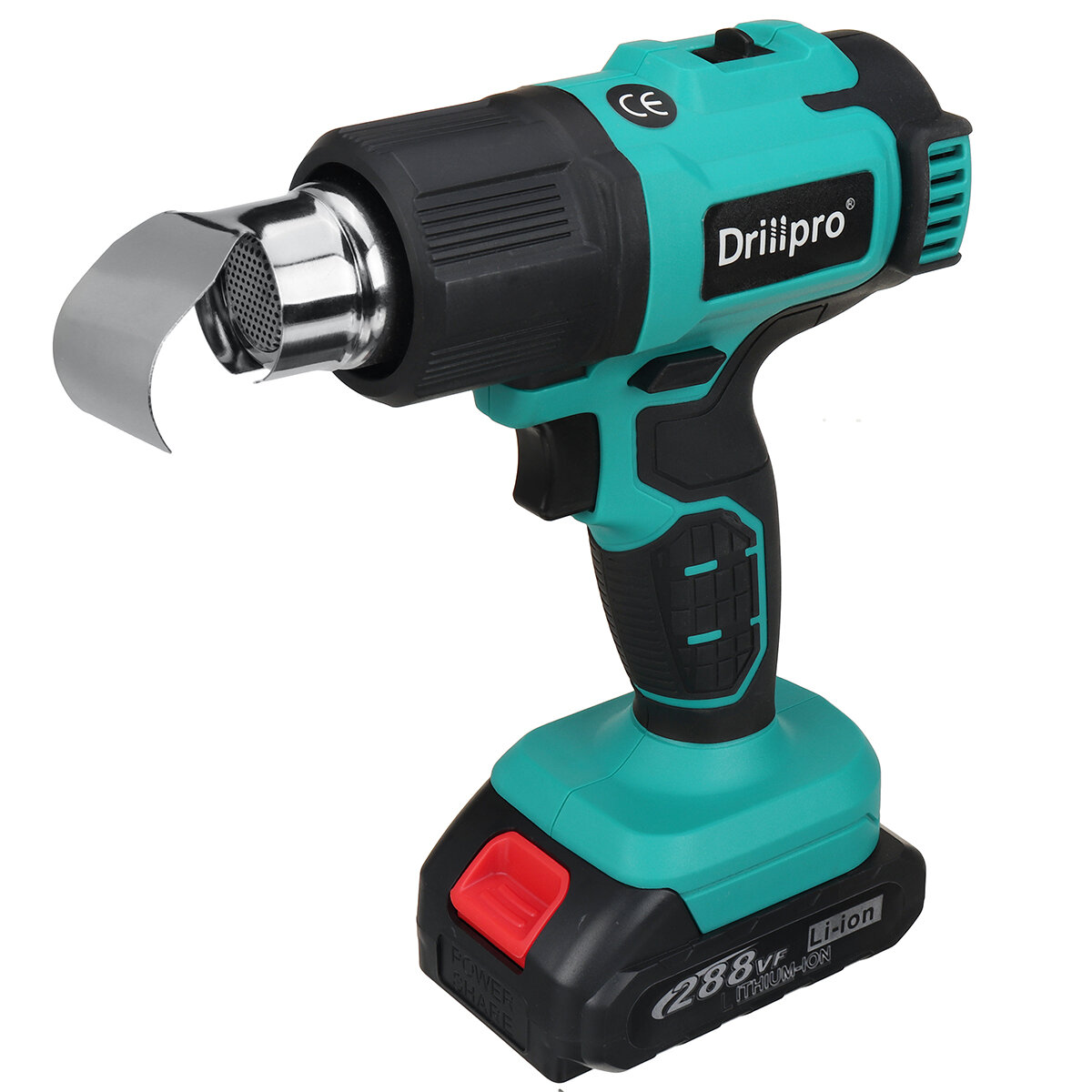 Drillpro 1500mAh 200W AU/US/EU Plug Eletric Hot Air Gun For Welding, Welding Pvc, Molding, Drying, Hot Loading, Paint Stripping,