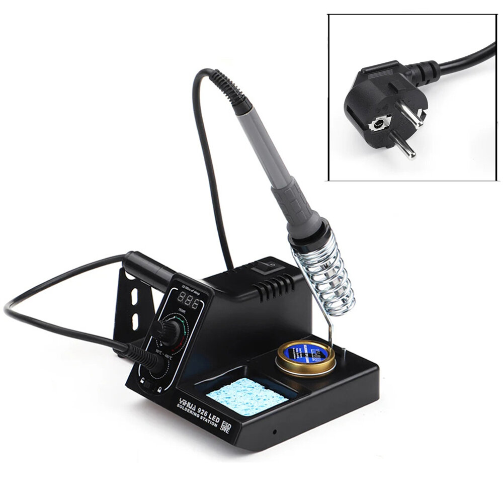 60W 220V Adjustable Electric Soldering Iron Station Solder Rework 90-480 Celsius Temperature Soldering Station Iron