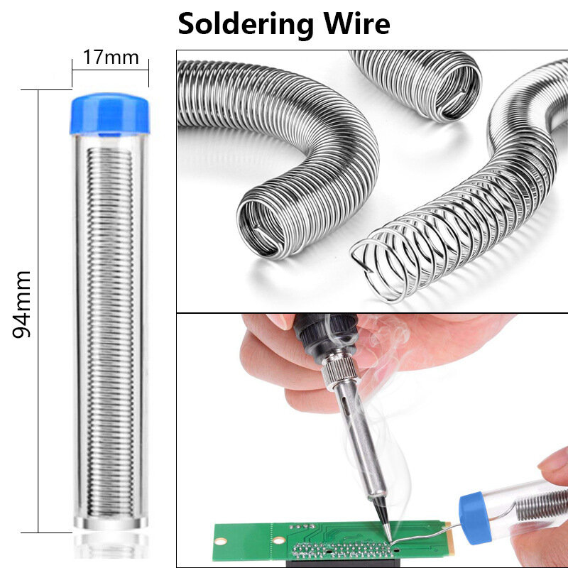 Handskit 110V/220V 60W/90W Adjustable Temperature Soldering Iron Set For cutting, Welding, Repair Welding