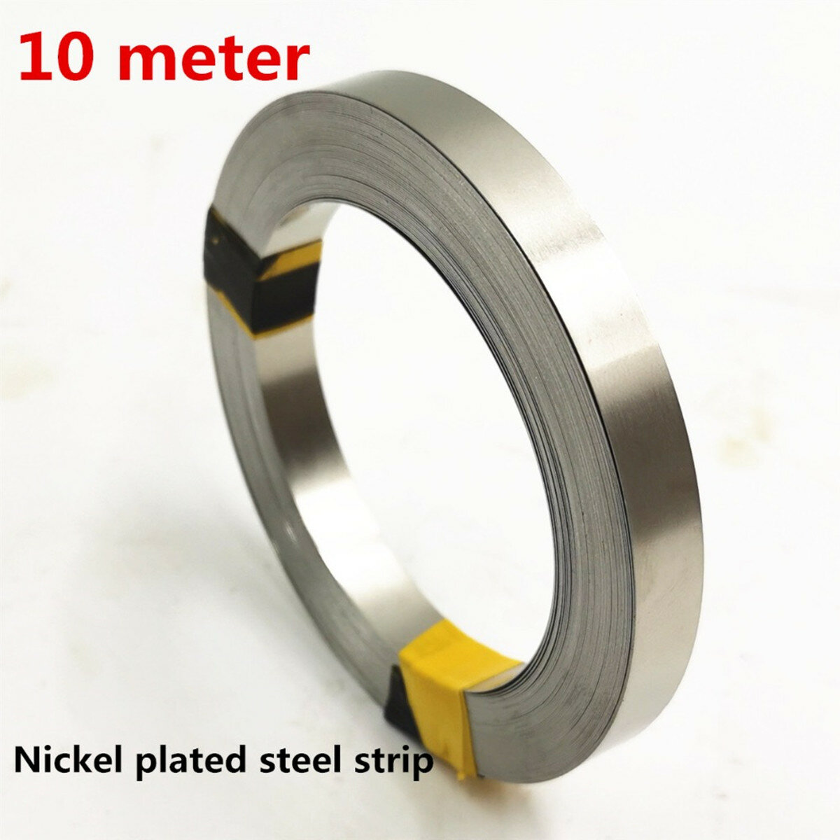 10m 18650 Li-ion Battery Nickel Sheet Plate Nickel Plated Steel Belt Strip Connector Spot Welding Machine Battery Welders