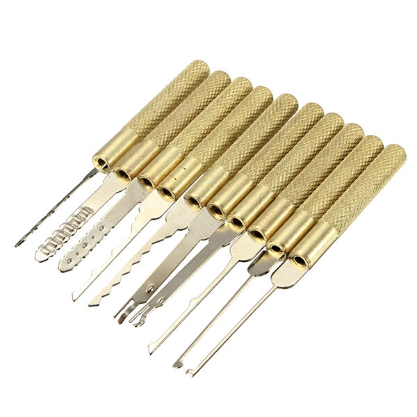 DANIU 18Pcs Dimple Lock Pick Tools Combination Door Openner Locksmith Tool COD