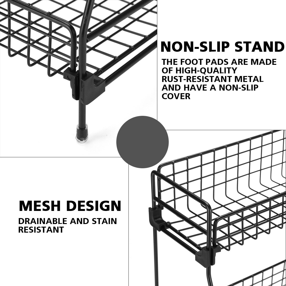 Multifunctional Makeup Rack Storage Box Kitchen Dormitory With Multi-layer Book Desktop Racks