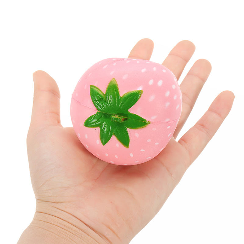 Squishyfun Strawberry Squishy Slow Rising 8CM Squeeze Toy Original Packaging Collection Gift