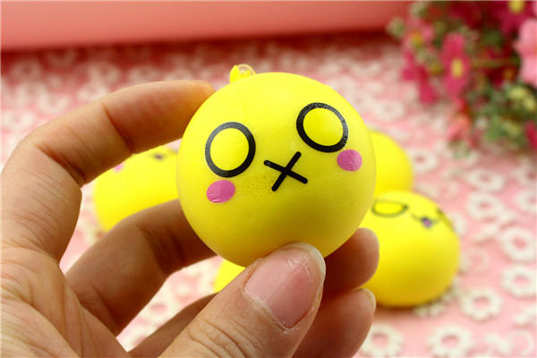 6Pcs Simulation Bread Squishy Slow Rising Toy 8 Seconds 4cm Corn Bread Funny Toy