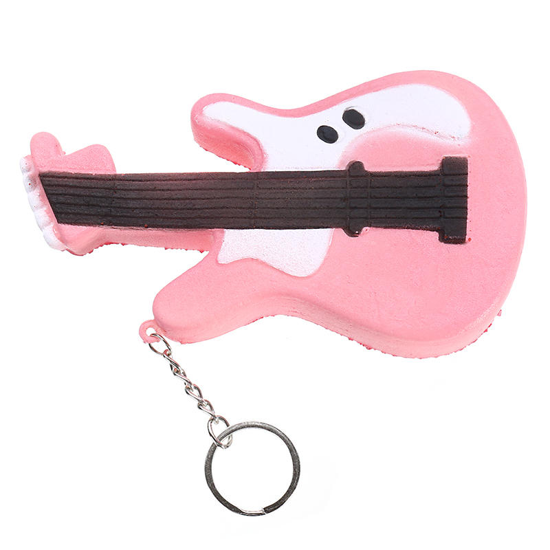 Squishy Guitar 13.5cm Slow Rising Soft Cute Collection Gift Decor Toy COD