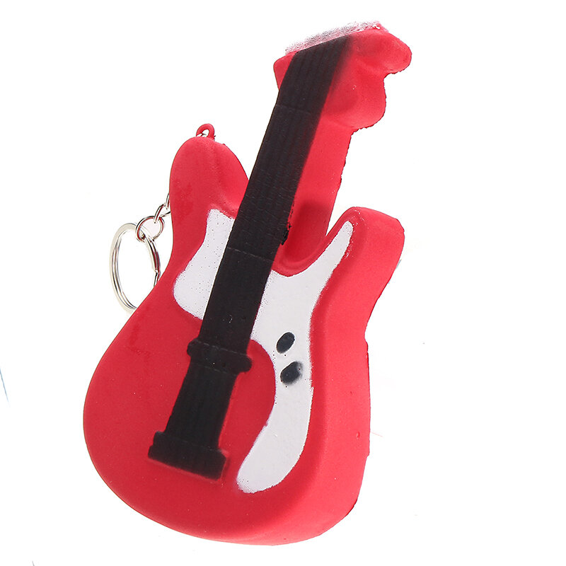 Squishy Guitar 13.5cm Slow Rising Soft Cute Collection Gift Decor Toy COD