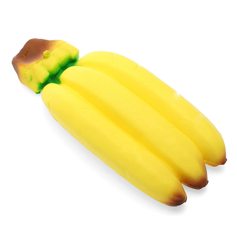 YunXin Squishy Banana Jumbo 20cm Soft Sweet Slow Rising With Packaging Fruit Collection Gift Decor