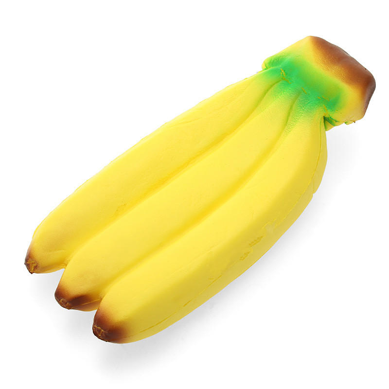 YunXin Squishy Banana Jumbo 20cm Soft Sweet Slow Rising With Packaging Fruit Collection Gift Decor