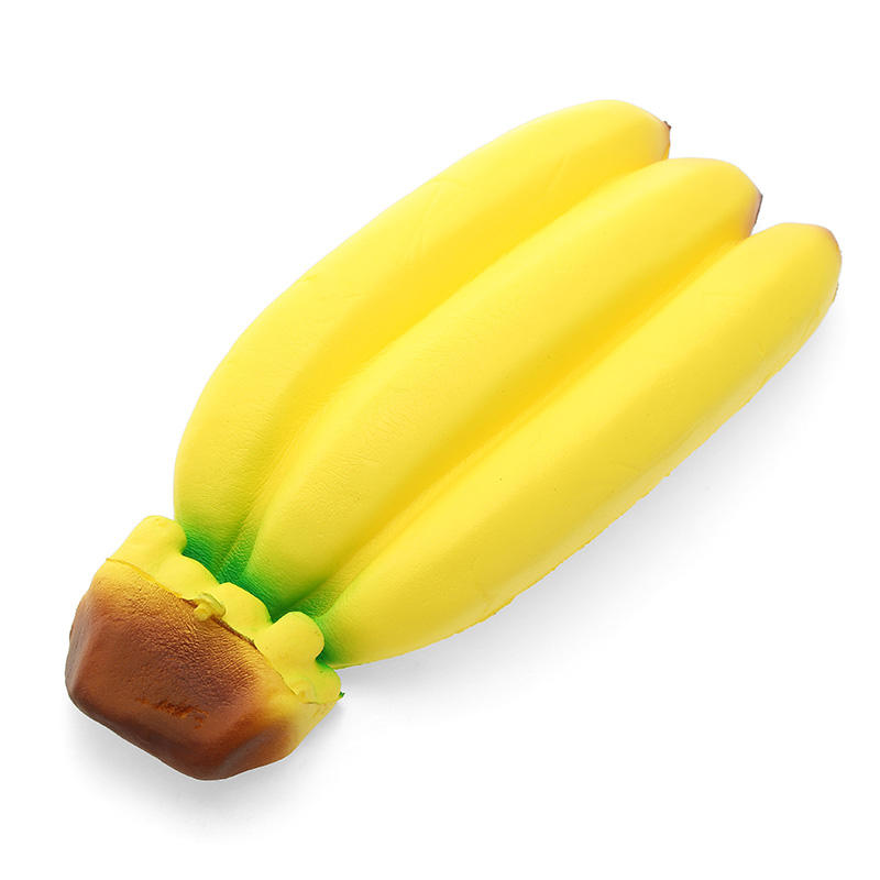 YunXin Squishy Banana Jumbo 20cm Soft Sweet Slow Rising With Packaging Fruit Collection Gift Decor