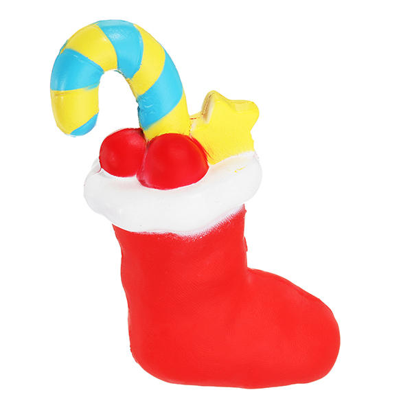 Squishy Christmas Sock Slow Rising Soft Toy Kids Gift Decor COD