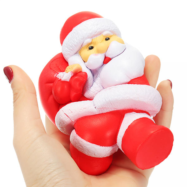 Chameleon Squishy Santa Clause Father Christmas Slow Rising With Packaging COD