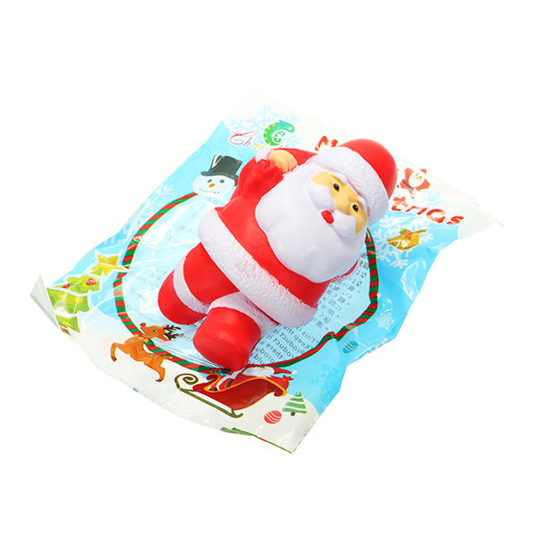 Chameleon Squishy Santa Clause Father Christmas Slow Rising With Packaging COD