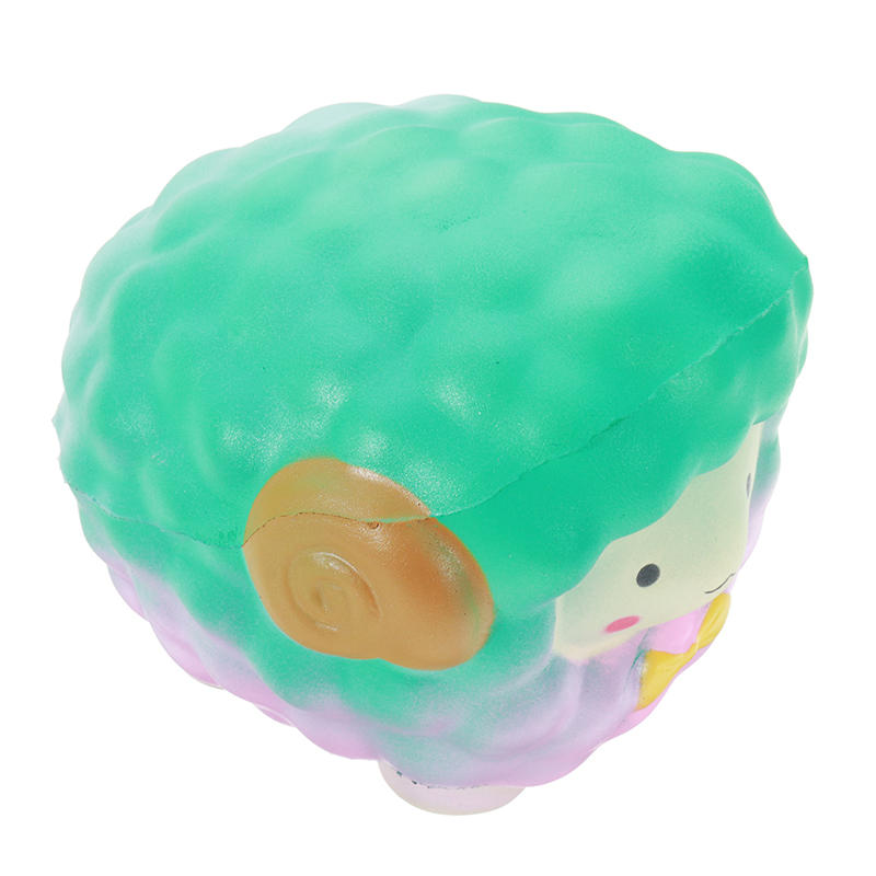 Jumbo Squishy Bow Big Sheep Alpaca Soft Slow Rising Stretchy Squeeze Kid Toys Relieve Stress Gift