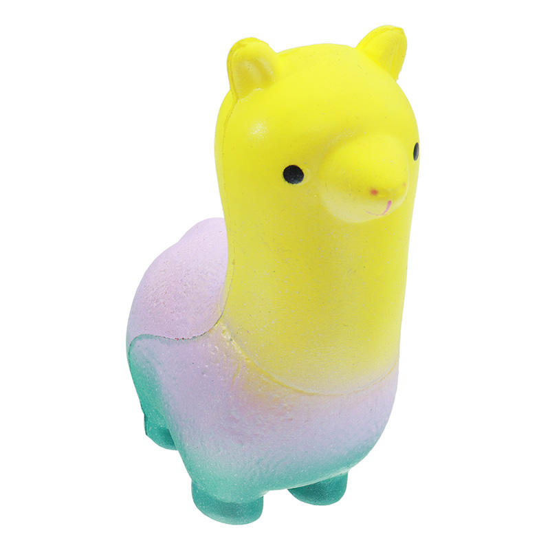 Jumbo Squishy Colored Alpaca Candy 12CM Soft Slow Rising Stretchy Squeeze Kid Toys