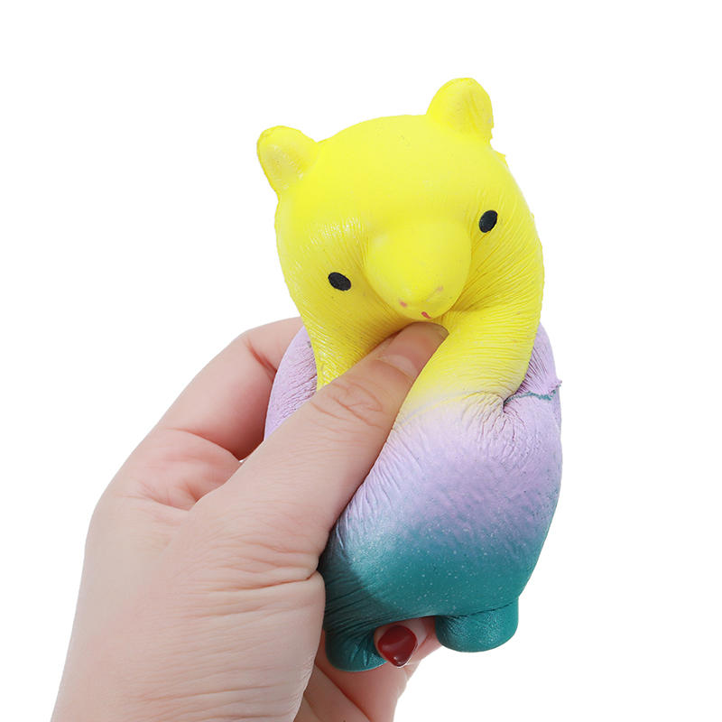 Jumbo Squishy Colored Alpaca Candy 12CM Soft Slow Rising Stretchy Squeeze Kid Toys