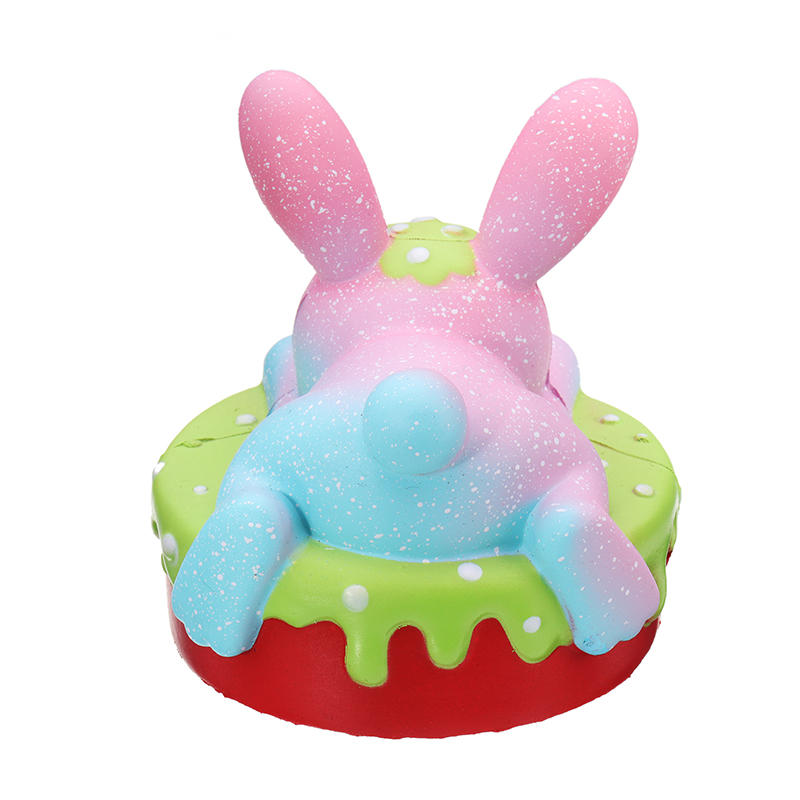 Oriker Squishy Rabbit Bunny Cake Cute Slow Rising Toy Soft Gift Collection With Box Packing