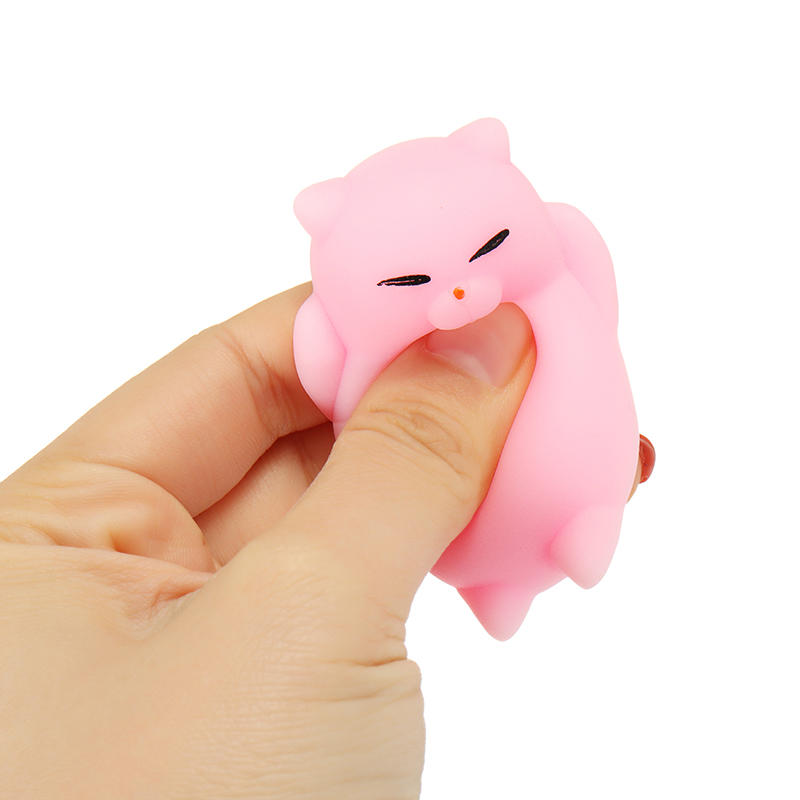 Mochi Kitten Cat Squishy Squeeze Cute Healing Toy Kawaii Collection Stress Reliever Gift Decor