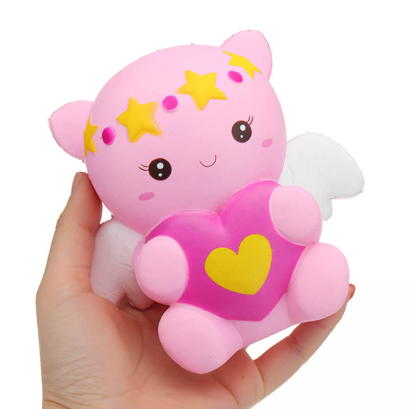 Creamiicandy Yummiibear Angel Kitty Panda Cloud Licensed Squishy 14cm With Packaging Collection Gift Soft Toy