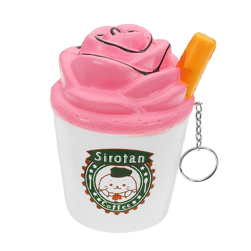 Ice Cream Tea Cup Squishy kawaii Squeeze Toy 10cm Sweet Slow Rising For Girls COD