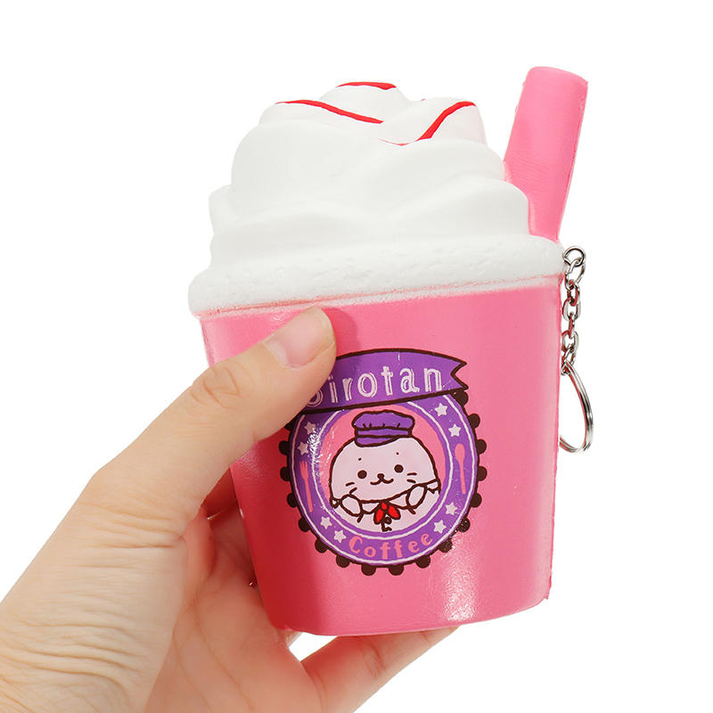 Ice Cream Tea Cup Squishy kawaii Squeeze Toy 10cm Sweet Slow Rising For Girls COD