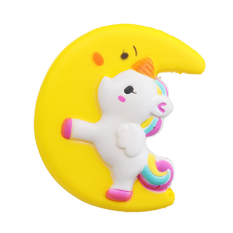 Cartoon Unicorn Moon Pegasus Squishy 11cm Slow Rising Collection Gift Toy COD