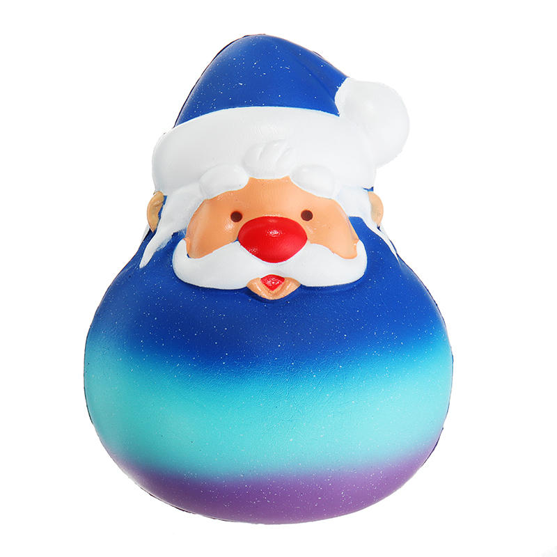 Simela Squishy Father Christmas Tumbler 13cm Slow Rising Collection Gift Decor Soft Squeeze Toy