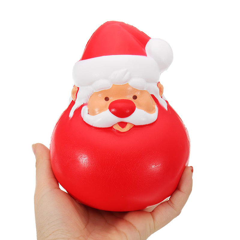 Simela Squishy Father Christmas Tumbler 13cm Slow Rising Collection Gift Decor Soft Squeeze Toy