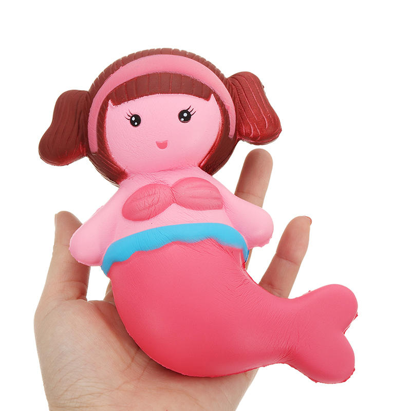 Mermaid Squishy 16*9CM Slow Rising With Packaging Collection Gift Soft Toy COD