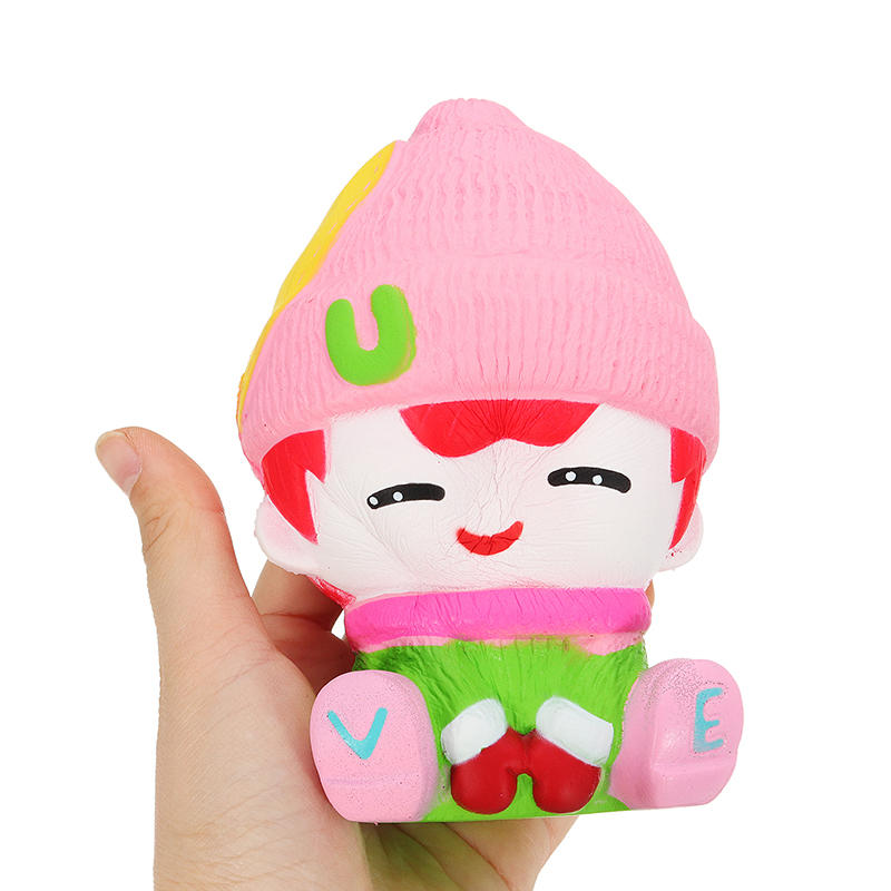 Snowman Boy Squishy 13CM Scented Squeeze Slow Rising Toy Soft Gift Collection COD