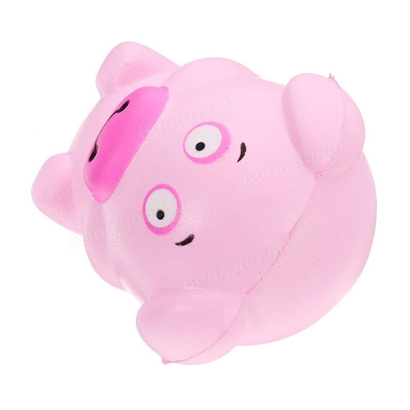 Cartoon Pig Squishy 8cm Slow Rising Soft Collection Gift Decor Toy Pendant COD