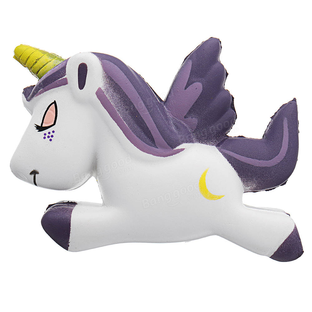 Cartoon Pegasus Squishy 11*7.5*3CM Slow Rising With Packaging Collection Gift Soft Toy