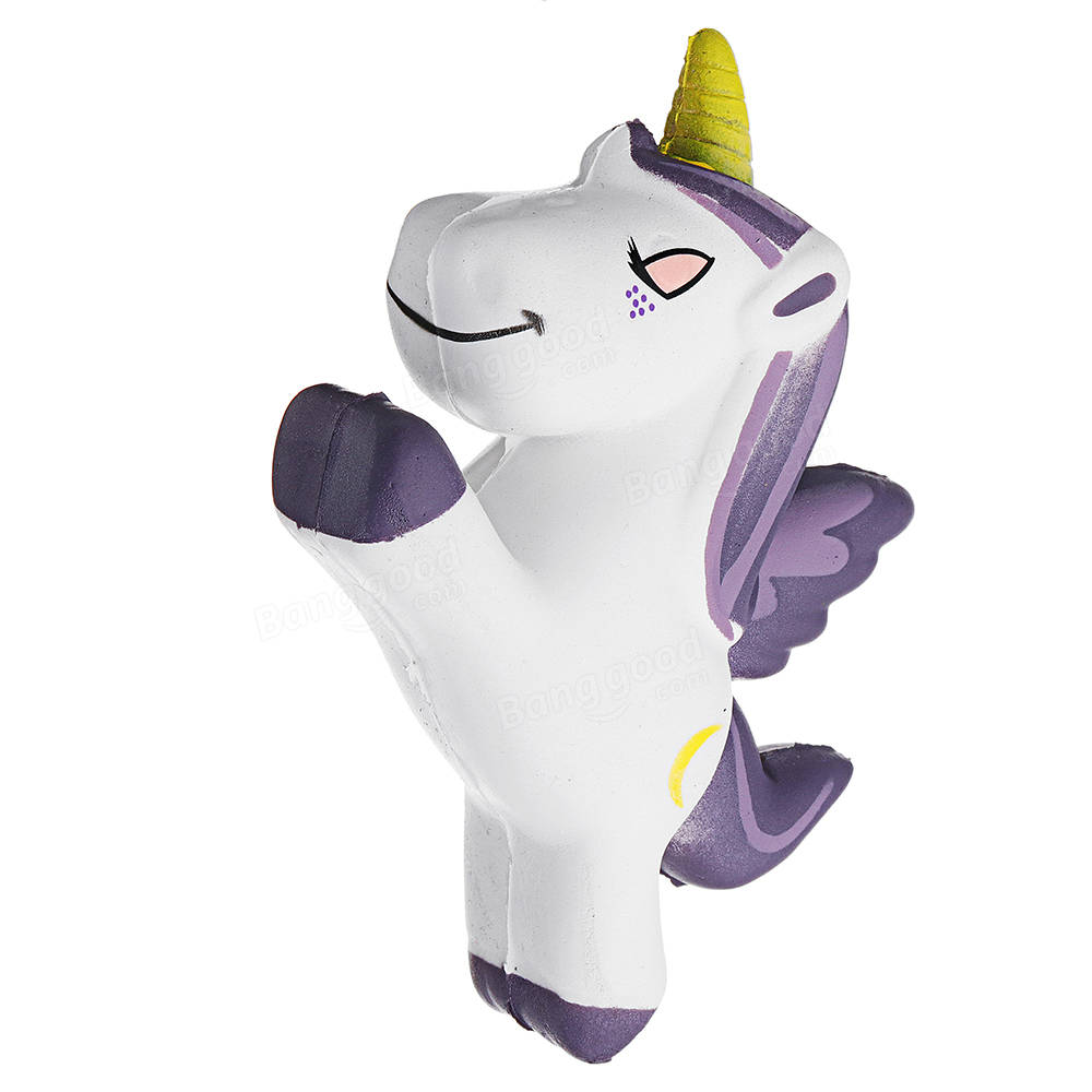 Cartoon Pegasus Squishy 11*7.5*3CM Slow Rising With Packaging Collection Gift Soft Toy