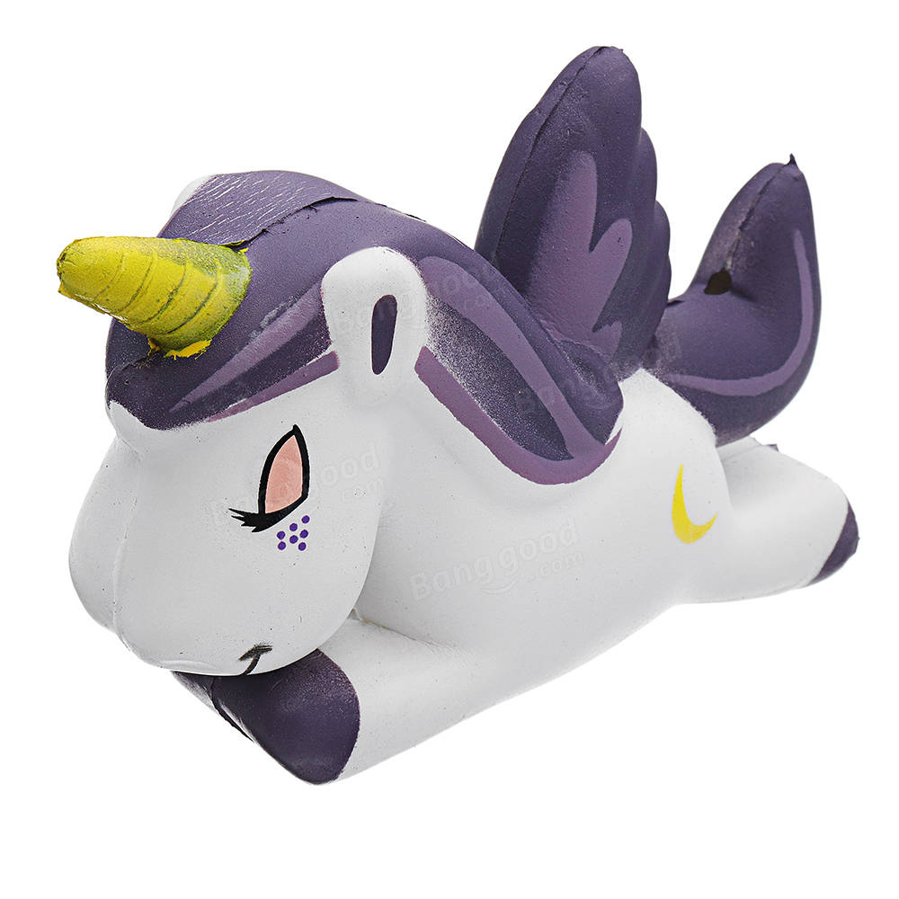 Cartoon Pegasus Squishy 11*7.5*3CM Slow Rising With Packaging Collection Gift Soft Toy