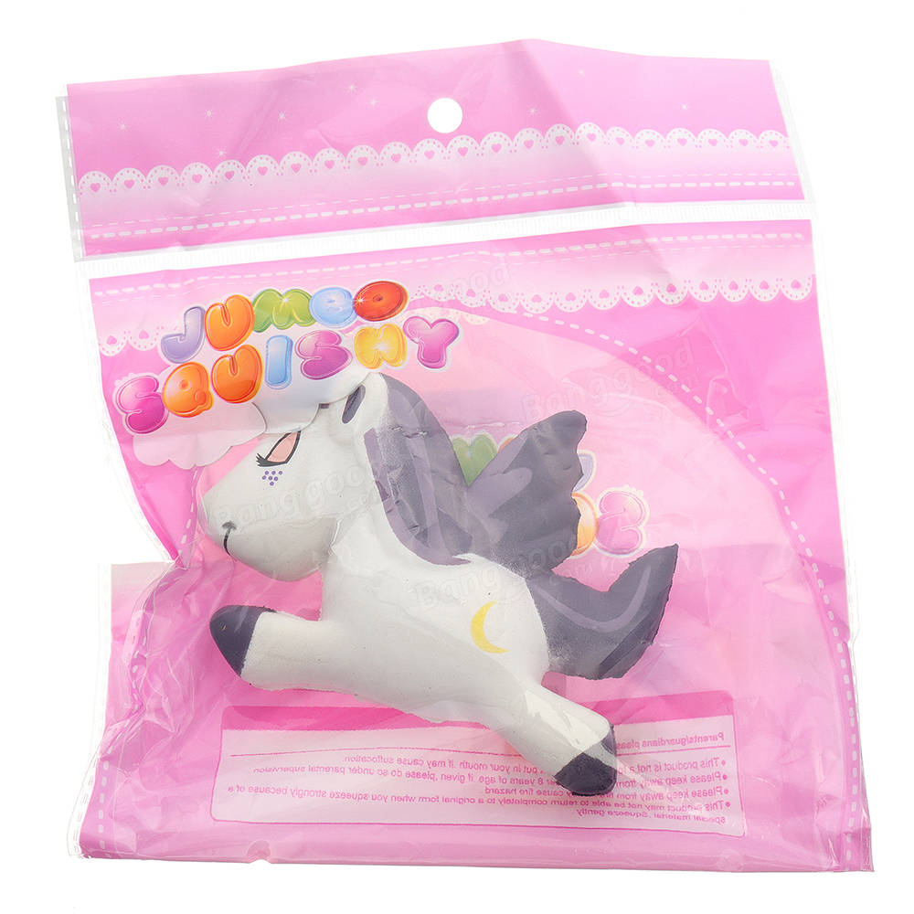 Cartoon Pegasus Squishy 11*7.5*3CM Slow Rising With Packaging Collection Gift Soft Toy