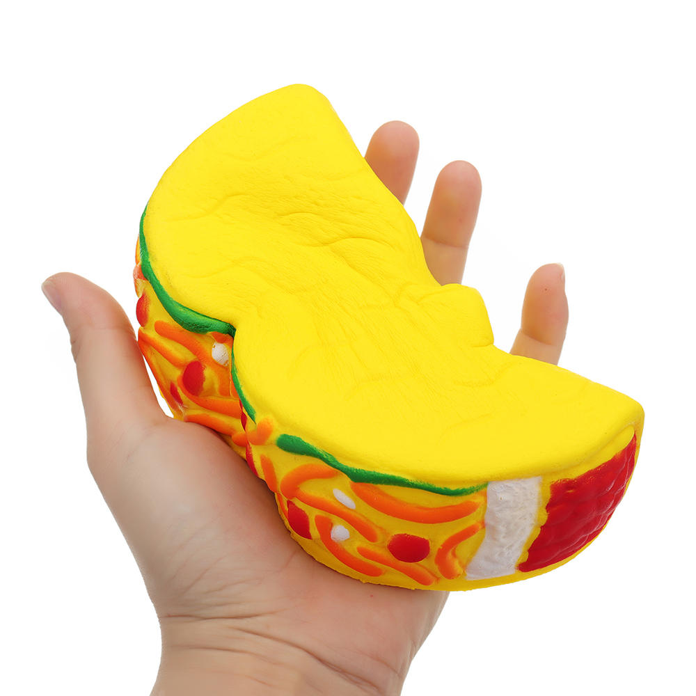 Semicircular Burger Squishy 14*9CM Slow Rising With Packaging Collection Gift Soft Toy