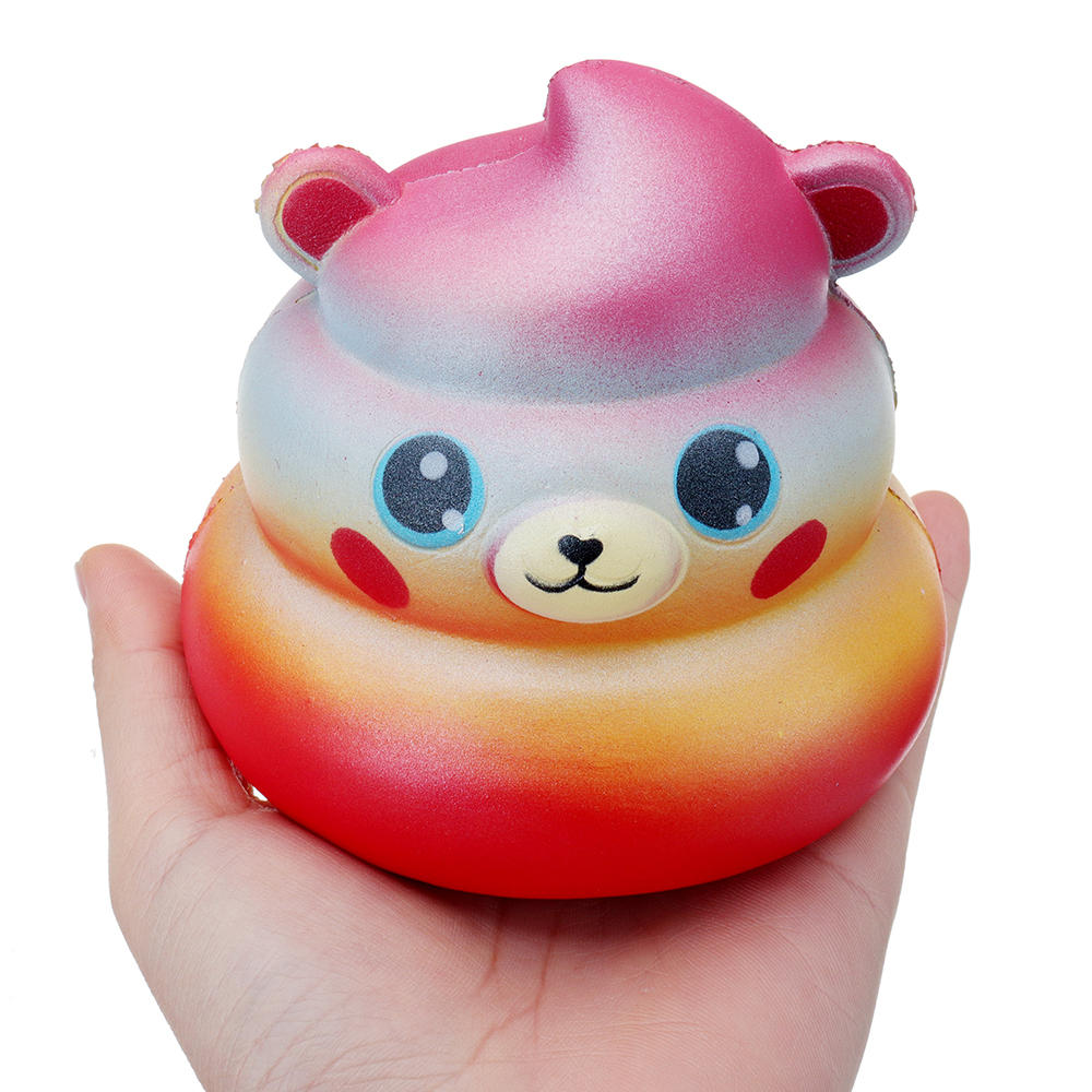 Sanqi Elan Galaxy Poo Squishy 10*10*9 CM Licensed Slow Rising With Packaging Collection Gift Soft Toy