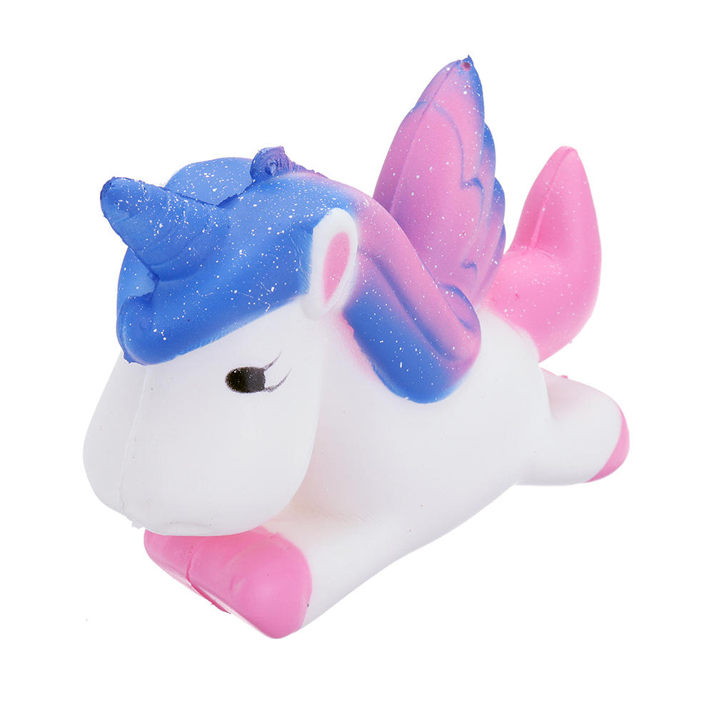 Unicorn Pegasus Squishy 11*9cm Slow Rising Soft Collection Gift Decor Toy COD