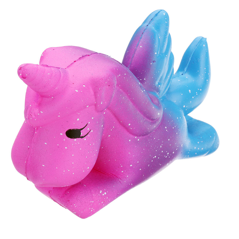 Unicorn Pegasus Squishy 11*9cm Slow Rising Soft Collection Gift Decor Toy COD