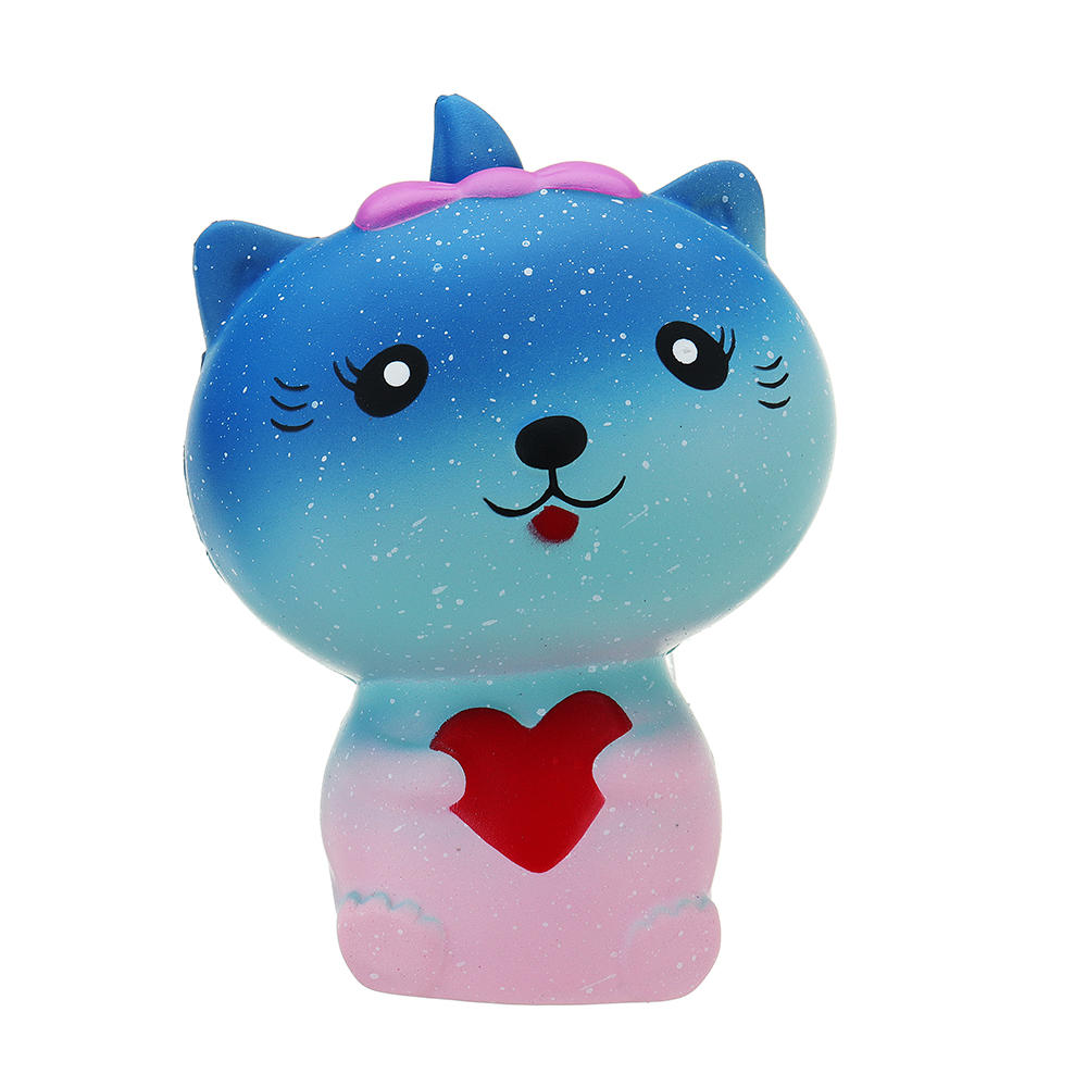 Galaxy Cat Squishy 13*9*7CM Slow Rising With Packaging Collection Gift Soft Toy C