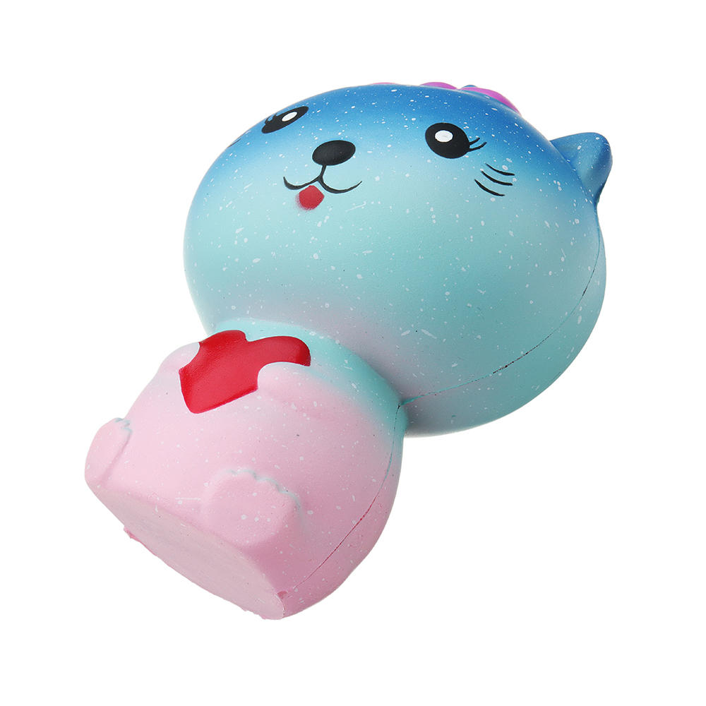 Galaxy Cat Squishy 13*9*7CM Slow Rising With Packaging Collection Gift Soft Toy C