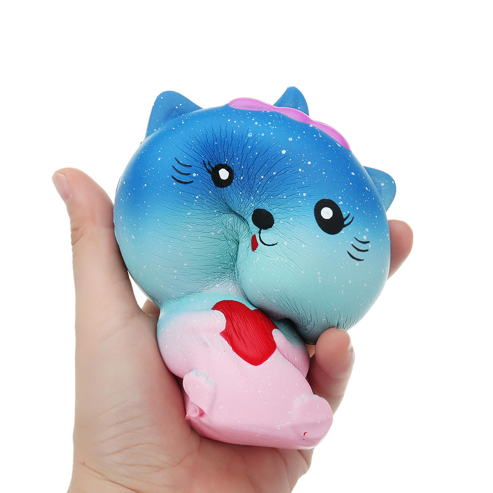 Galaxy Cat Squishy 13*9*7CM Slow Rising With Packaging Collection Gift Soft Toy C