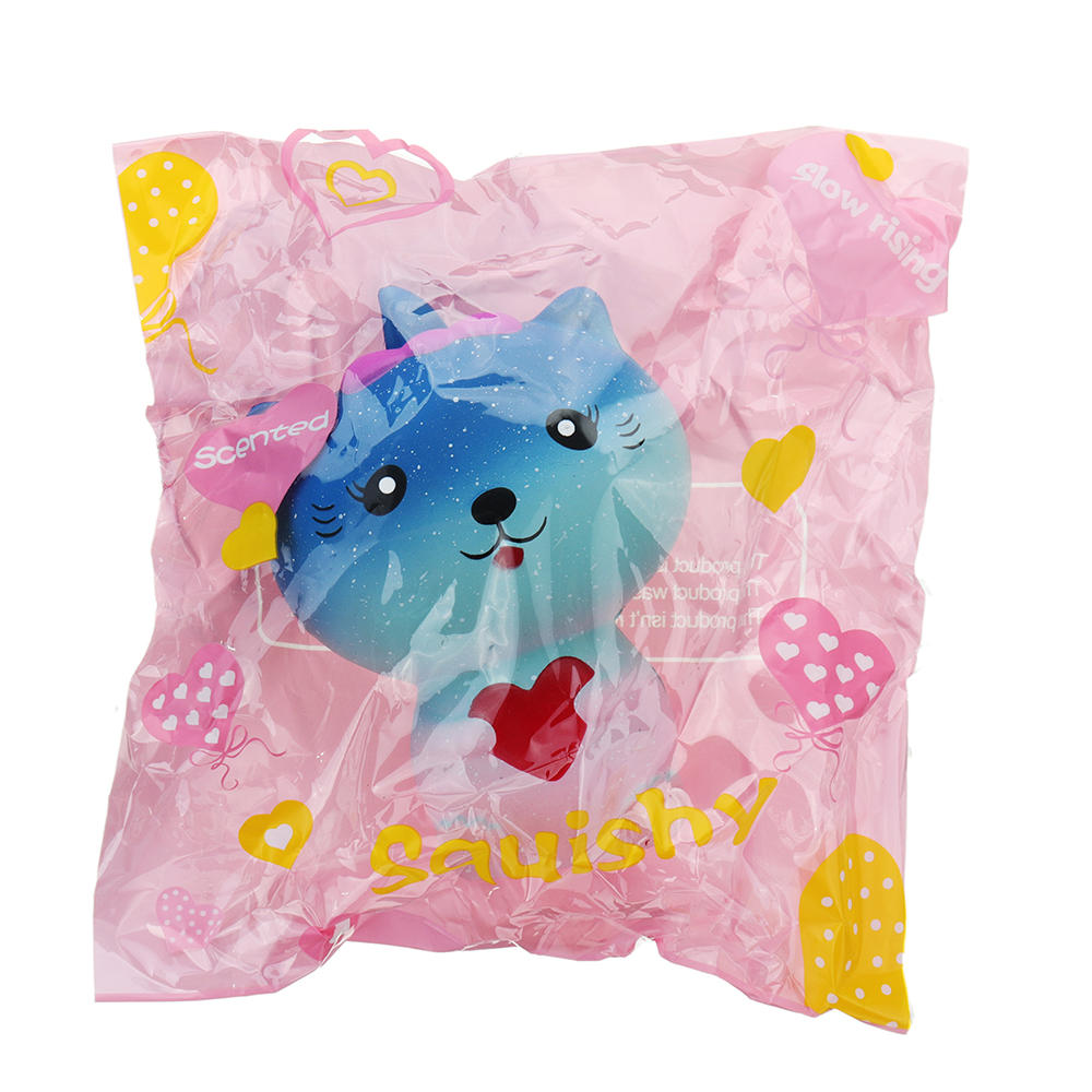 Galaxy Cat Squishy 13*9*7CM Slow Rising With Packaging Collection Gift Soft Toy C