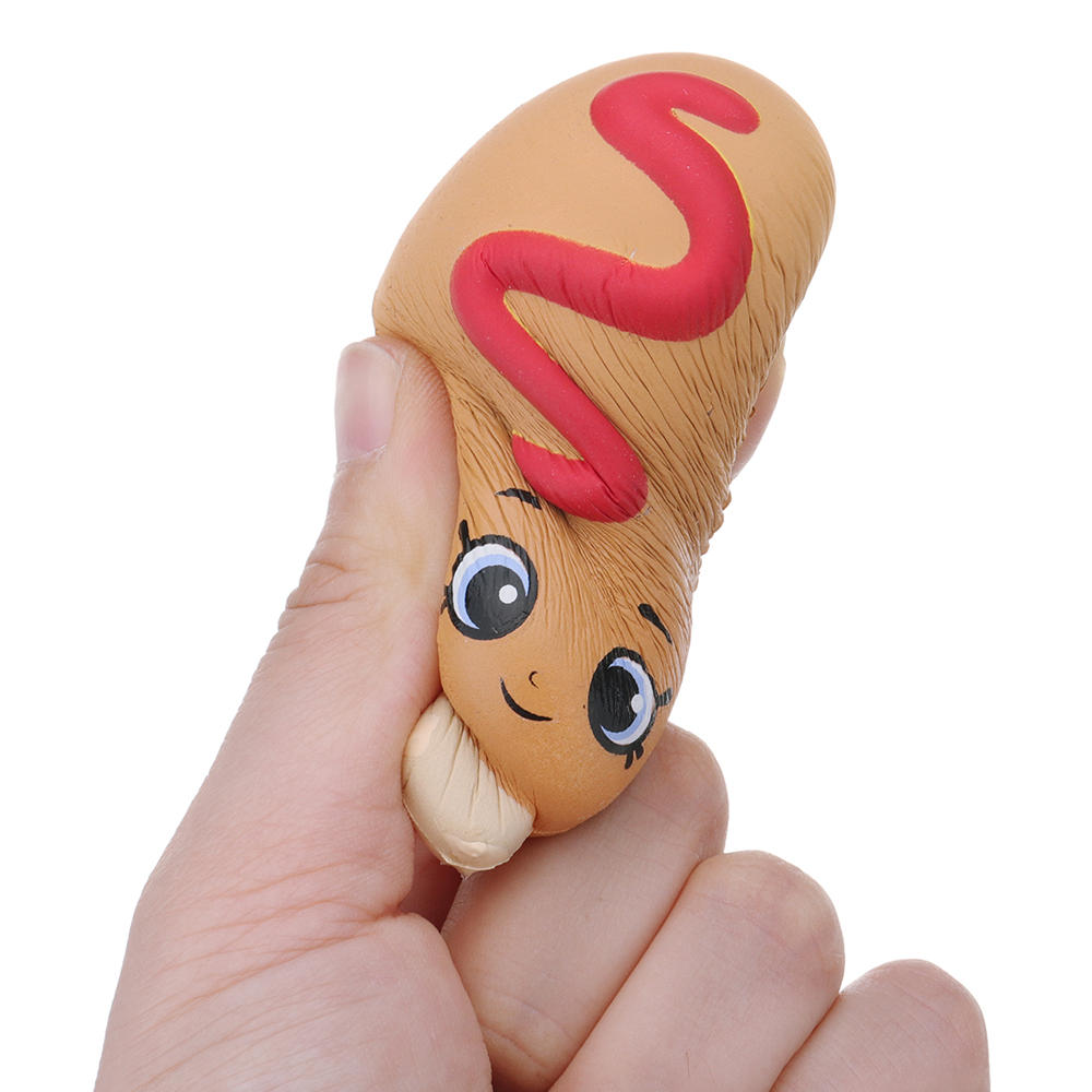 Hot Dog Squishy 8CM Slow Rising With Packaging Collection Gift Soft Toy COD