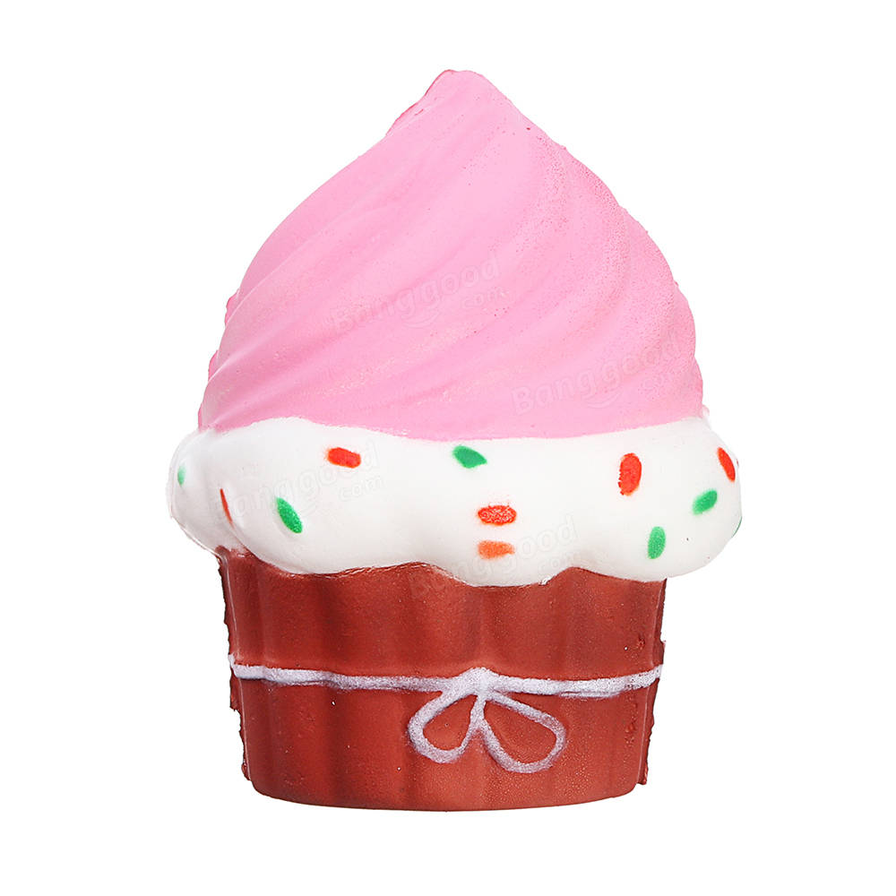 Puff Cake Squishy 10*8.5CM Slow Rising With Packaging Collection Gift Soft Toy CO