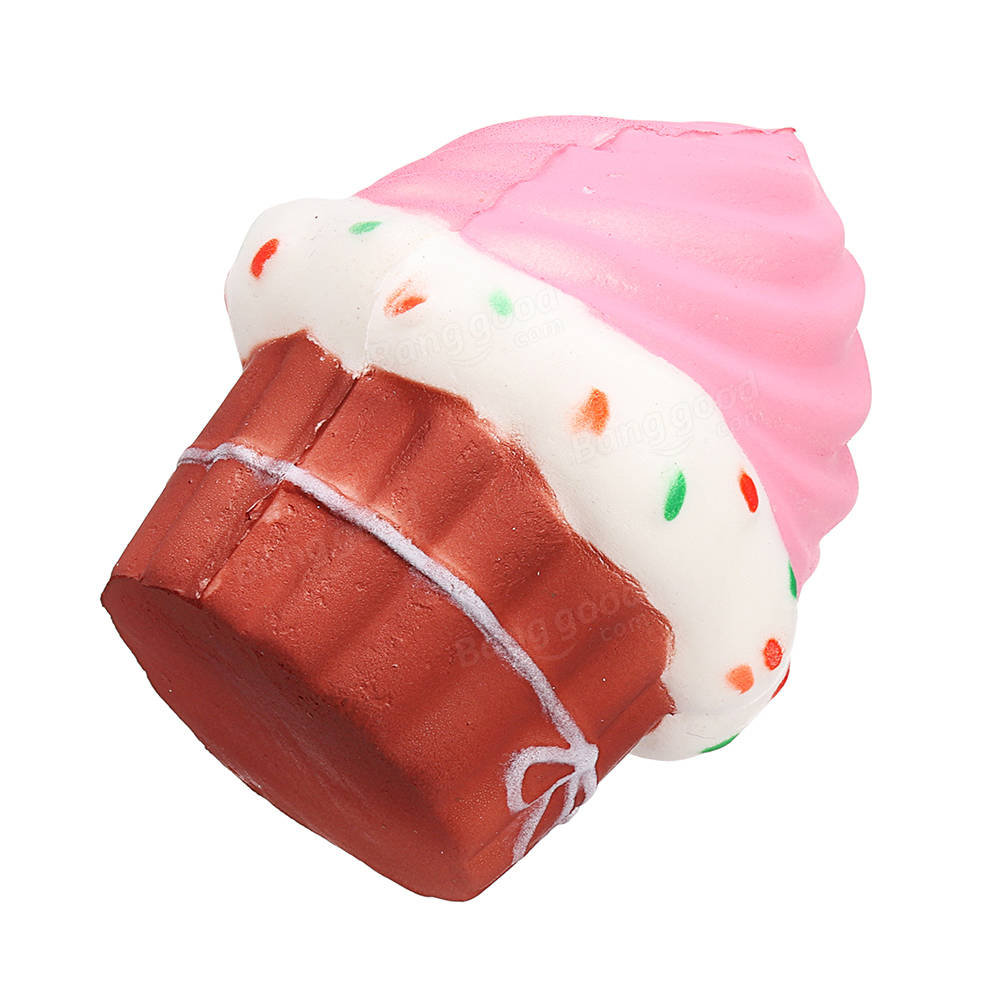 Puff Cake Squishy 10*8.5CM Slow Rising With Packaging Collection Gift Soft Toy CO