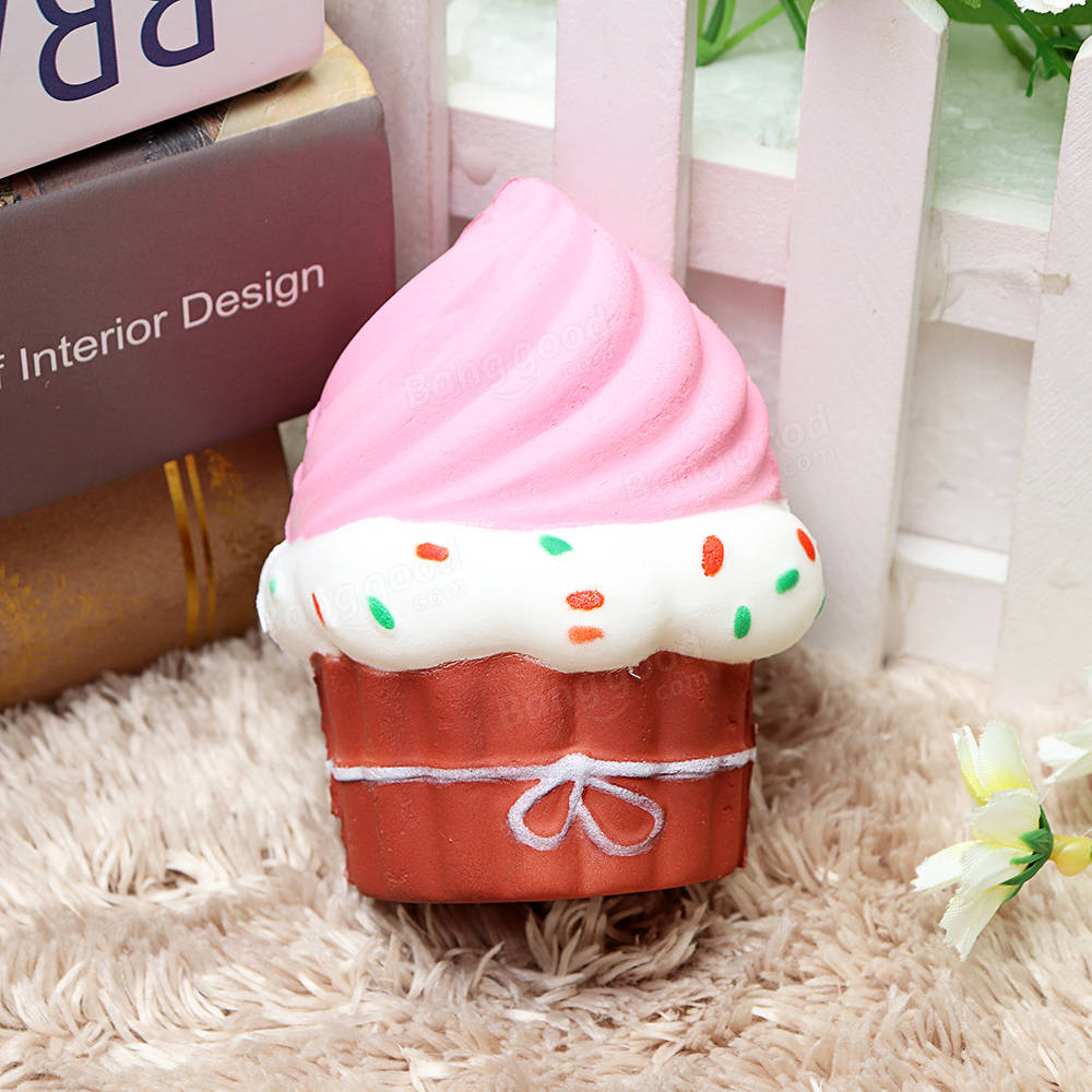 Puff Cake Squishy 10*8.5CM Slow Rising With Packaging Collection Gift Soft Toy CO