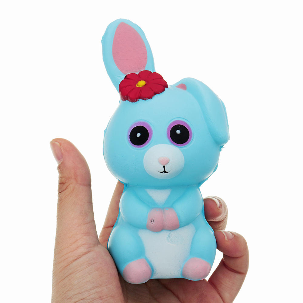 Long Ears Rabbit Squishy 12*6*6.5CM Slow Rising With Packaging Collection Gift Soft Toy